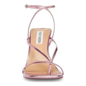 STEVE MADDEN Womens Pink Ankle Strap sandal Heel